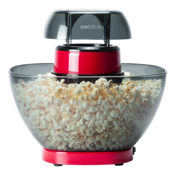 Cecotec Fun&Taste P'Corn Easy Popcorn Gép, 1200W, piros