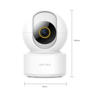 Imilab C22 Wi-Fi 6 forgatható biztonsági kamera 5 MP (Xiaomi Home APP)