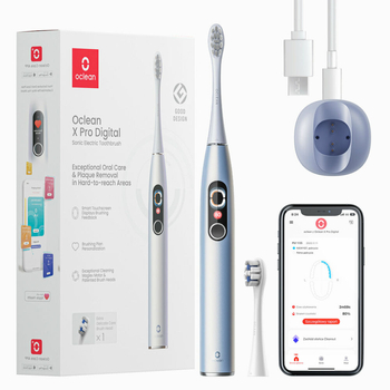 Xiaomi Oclean X Pro Digital Sonic Toothbrush Szónikus Elektromos Fogkefe Ezüst
