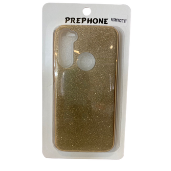Redmi Note 8T szilikon telefontok (Csillámos - Arany)