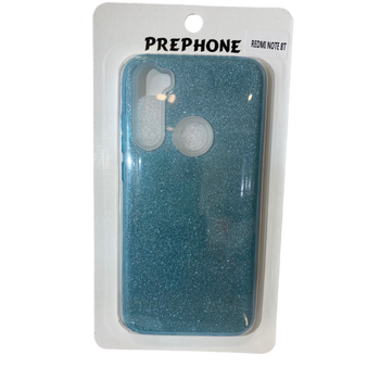Redmi Note 8T szilikon telefontok (Csillámos - Kék)
