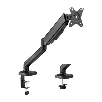 Logilink Monitortartó, 17-32", acél, gázrugó, fekete