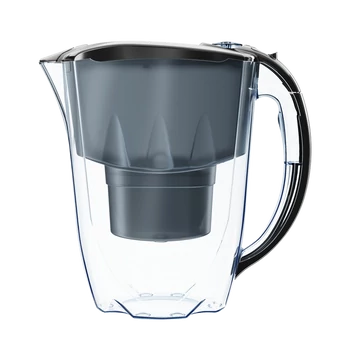 Aquaphor Amethyst vízszűrő kancsó, 2.8L, fekete + 3 db szűrőbetét