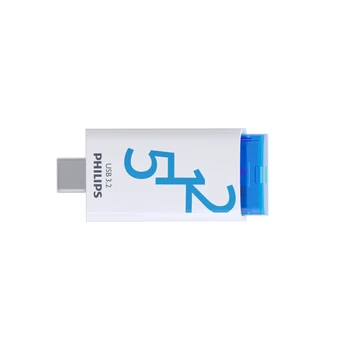 Philips pendrive USB 3.2 Gen 1 512GB USB-C Ocean Blue