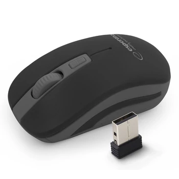 Esperanza Uranus 4D vezeték nélküli egér 2.4GHz, USB, fekete-szürke