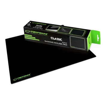Esperanza Classic Maxi Gamer egérpad, fekete