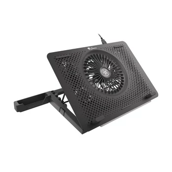 GENESIS OXID 450 RGB 15.6" Laptop hutopad ventilátor, RGB világítás, USB, fekete