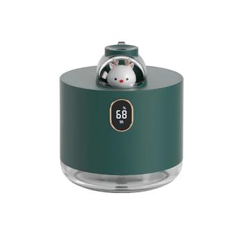 KompactHome Spacecraft Humidifier Űrhajós Párásító. Zöld, LED Megvilágítás, 500ml Kapacitás, 2000mAh beépített akkumulátor