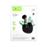 Bluetooth fülhallgató, headset Yooup E12 Transparent 5.1 TWS fekete.