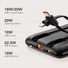Power Bank 10000 mAh Veger C11 W1170 PD 20W fekete