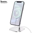 Hoco CW32 Happiness Mágneses Wireless Gyorstöltő Állvány (MagSafe) Ezüst