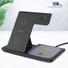 3in1 wireless gyorstöltő állomás XO WX023 fekete