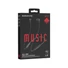 Bluetooth fülhallgató, headset Borofone BE58 Neck Sport fekete