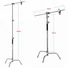 (HASZTNÁLT TERMÉK, ÚJSZERŰ ÁLLAPOTBAN) MIKROSAT C-STAND ÁLLVÁNY BOOM KARRAL (MAX. 20KG, 340CM) - CS-340B