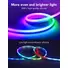 Govee - RGBIC Neon LED Fénycső  (5 méter, flexibilis)