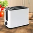 MIDEA Kenyérpirító, 800-950 W, Cooltouch, Fehér (MT-RP2L09W)