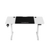 Kép 2/5 - Techsend Electric Adjustable Lifting Desk PEL1460 elektromos állítható magasságú íróasztal (140 x 60 cm) Fehér
