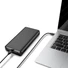 Veger T65A PD 45/65W QC 3.0 Power Bank 20000 mAh Fekete