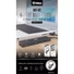Inkax Dst-02 4x Usb Hub Usb Csatlakozóval Fekete