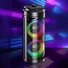 Kakusiga KK-6201 Bluetooth Hangszóró Távirányítóval és Mikrofonnal 20W, Fekete