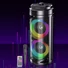 Kakusiga KK-6201 Bluetooth Hangszóró Távirányítóval és Mikrofonnal 20W, Fekete