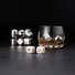 Circle Joy Stainless Steel Ice Cubes - Rozsdamentes Acél Jégkockák 6 Darab