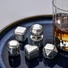Circle Joy Stainless Steel Ice Cubes - Rozsdamentes Acél Jégkockák 6 Darab