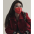 Kép 3/4 - Piros FFP2 (KN95) 5-rétegű Védőmaszk Red Face Mask 1 db