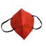Kép 2/4 - Piros FFP2 (KN95) 5-rétegű Védőmaszk Red Face Mask 1 db