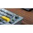 Keychron Q8 Swappable RGB Backlight Knob ISO USB gaming billentyűzet barebone kék