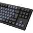 Keychron V3 Max Bluetooth / vezeték nélküli magyar Gateron Jupiter Red mechanikus billentyűzet fekete-kék