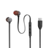 JBL T 310 C BLK vezetékes USB C mikrofonos fekete fülhallgató