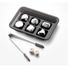 Kép 1/3 - Xiaomi Circle Joy Stainless Steel Ice Cubes - Rozsdamentes Acél Jégkockák 6 Darab