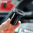 YOOUP C01 Lasting Power kettős portos autós töltő (fekete)