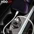 Kép 5/5 - YOOUP C01 Lasting Power kettős portos autós USB töltő (fekete)