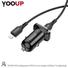 Kép 5/5 - YOOUP C03 lasting power PD3.0 autós töltőkészlet (Type-C-Lightning)