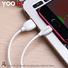 Kép 4/4 - YOOUP L01 Benefit töltő adatkábel Micro-USB (fehér)