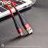Kép 3/3 - YOOUP L02 Munificent töltő adatkábel Micro-USB (piros)